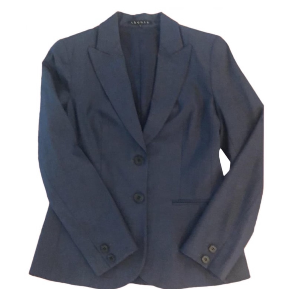 Theory Wool Pants Suit